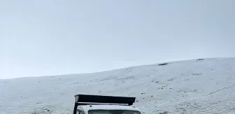 Rize ve Trabzon Yaylalarında Temmuzda Kar Yağışı