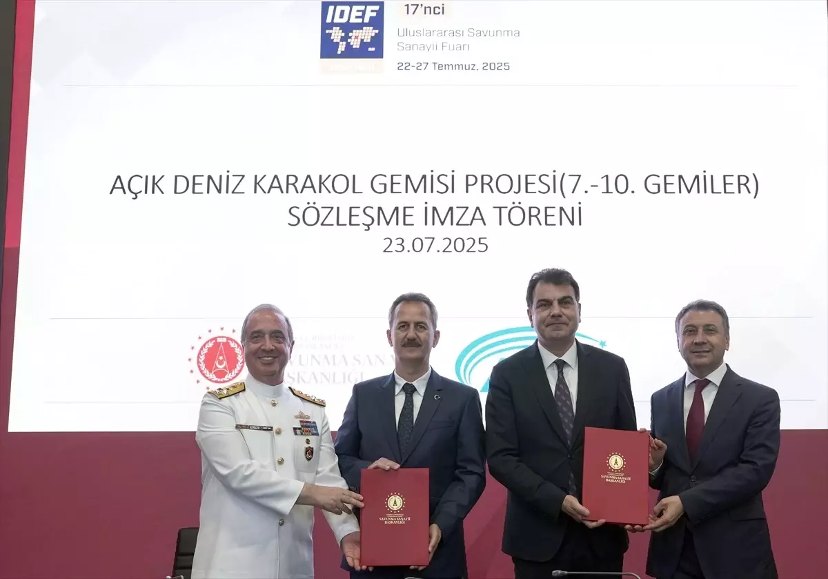 Roketsan, IDEF 2025'te Stratejik Anlaşmalarla Dikkat Çekti