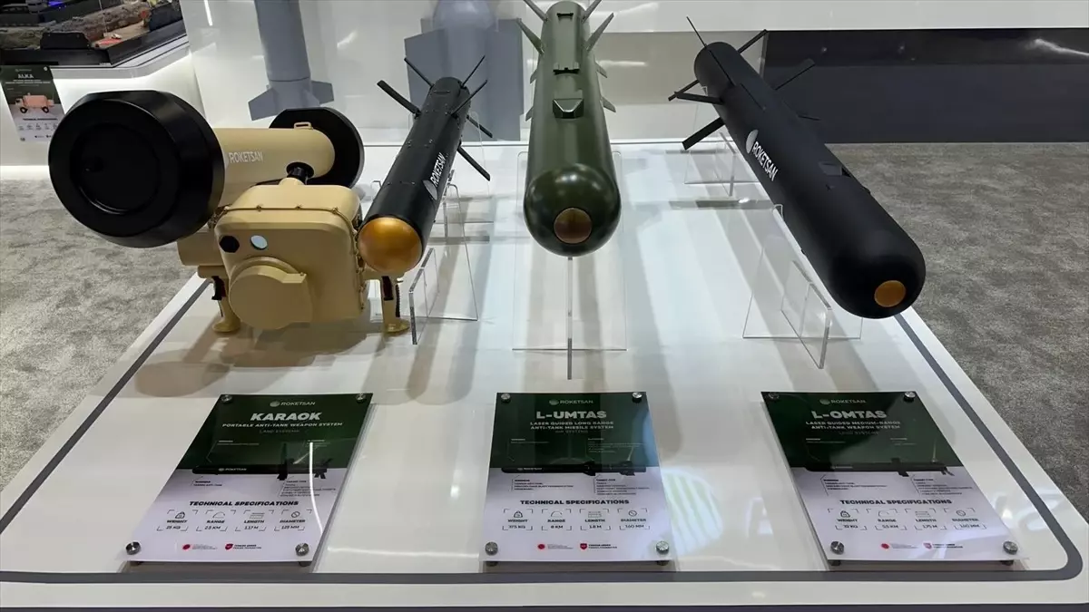 Roketsan, DSEI 2025 Fuarında Yeni Nesil Savunma Sistemlerini Tanıtıyor