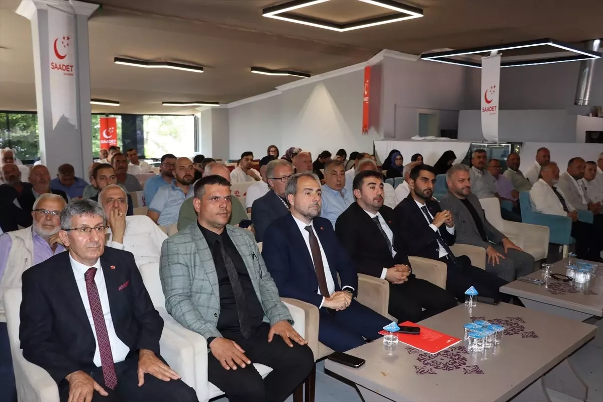 Saadet Partisi Ferizli İlçe Başkanlığı'nda Metehan Kaya Yeniden Başkan Seçildi
