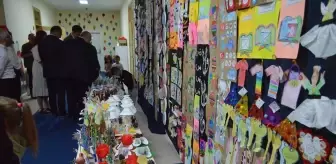 Şabanözü Macide Anne Anaokulu Yılsonu Sergisi Açıldı