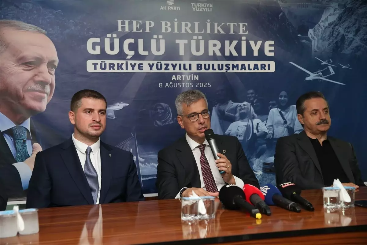 Sağlık Bakanı Memişoğlu, Artvin'de 'Türkiye Yüzyılı Buluşmaları'nda konuştu Açıklaması