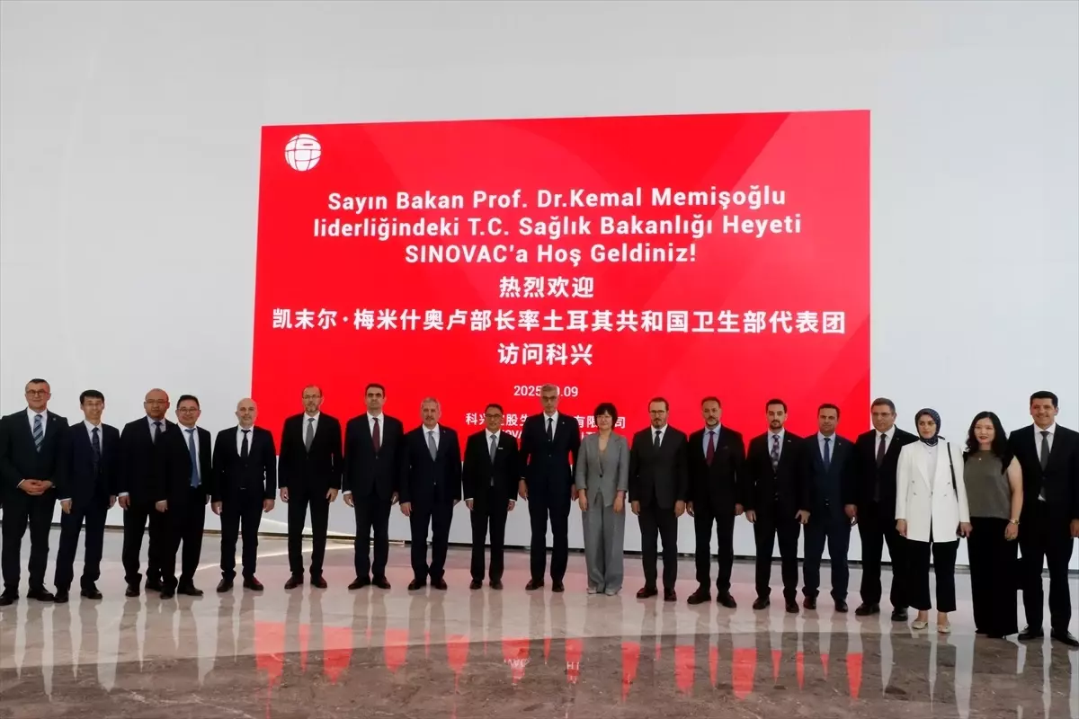 Sağlık Bakanı Memişoğlu'nun Çin Ziyareti: Biyoteknoloji Merkezlerinde Temaşlar