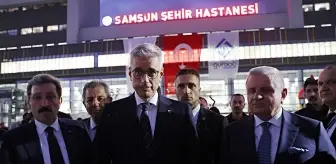 Sağlık Bakanı Memişoğlu'ndan Samsun Şehir Hastanesi'nde İnceleme