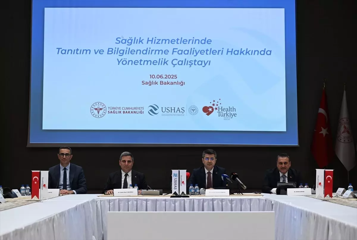 Sağlık hizmetlerinde tanıtım ve bilgilendirmeye yönelik çalıştay düzenlendi