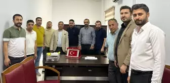 Sağlık-Sen Şırnak Şube Başkanı İdil Devlet Hastanesi'ni Ziyaret Etti