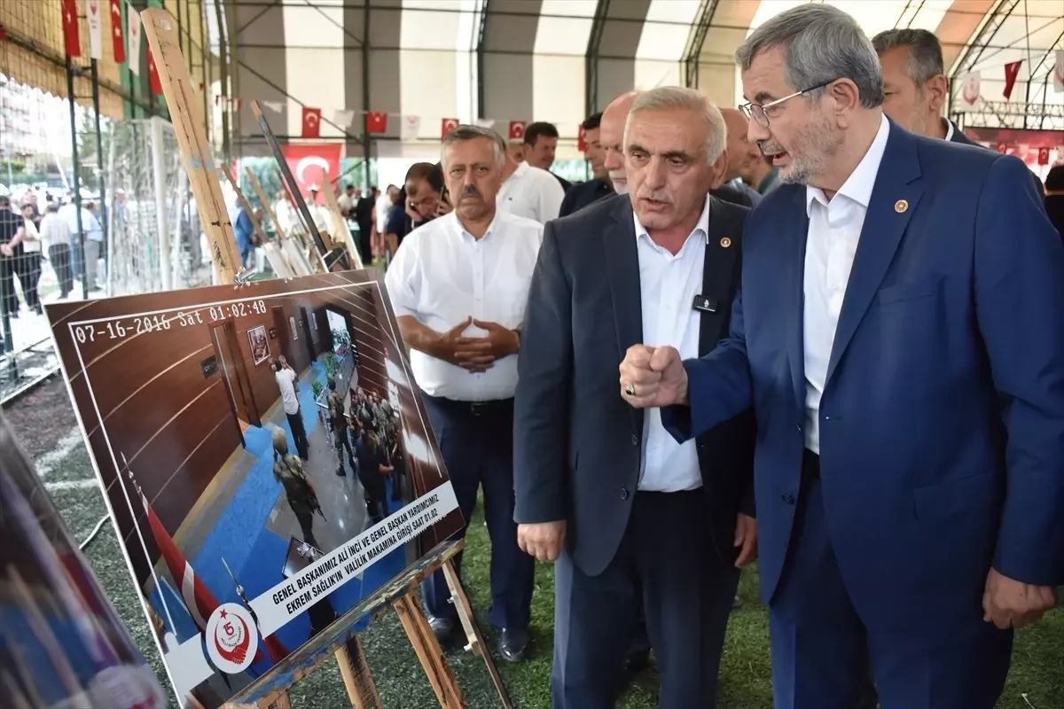 Sakarya'da 15 Temmuz'u anma programı düzenledi