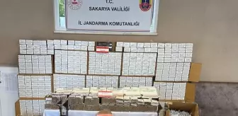Sakarya'da Kaçak Tütün Operasyonu: 257 Bin Makaron Ele Geçirildi