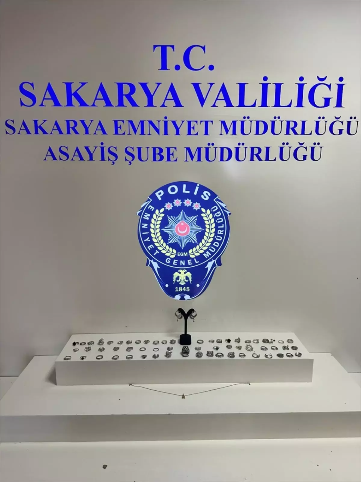 Sakarya'da 70 Bin Lira Değerinde Gümüş Takı Hırsızlığı: Bir Zanlı Gözaltında