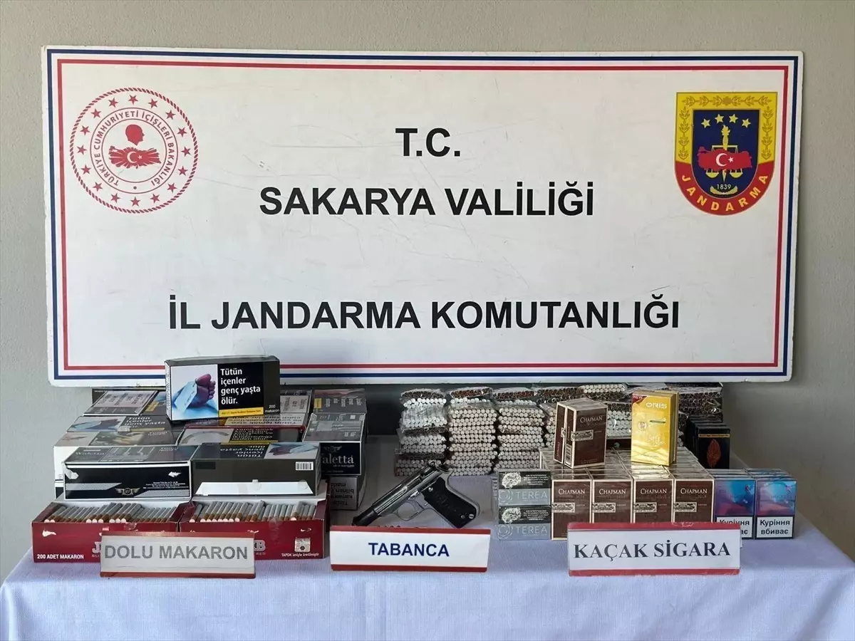 Sakarya'da Kaçakçılık Operasyonu: 1 Gözaltı