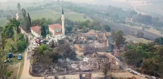 Sakarya'da Orman Yangını Kontrol Altına Alınmaya Çalışılıyor