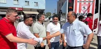 Salıpazarı Belediye Başkanı, Samsunspor Taraftarını Uğurladı