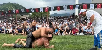 Samsun Salıpazarı'nda İlk Yağlı Pehlivan Güreşleri Gerçekleşti