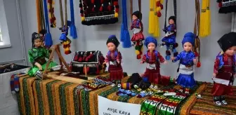 Şalpazarı'nda Halk Eğitimi Kursiyerlerinin Yıl Sonu Sergisi Düzenlendi