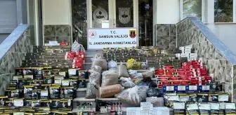 Samsun'da Kaçak Makaron Operasyonu: 108 Bin 600 Ele Geçirildi