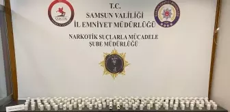 Samsun'da Uyuşturucu Operasyonu: 16 Bin 800 Sentetik Ecza Hapı Ele Geçirildi