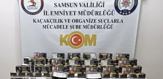 Samsun'da Doldurulmuş Makaron Operasyonu: 19 Bin 200 Ele Geçirildi