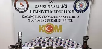 Samsun'da Kaçak Sigara Operasyonu: 23 Bin Makaron Ele Geçirildi