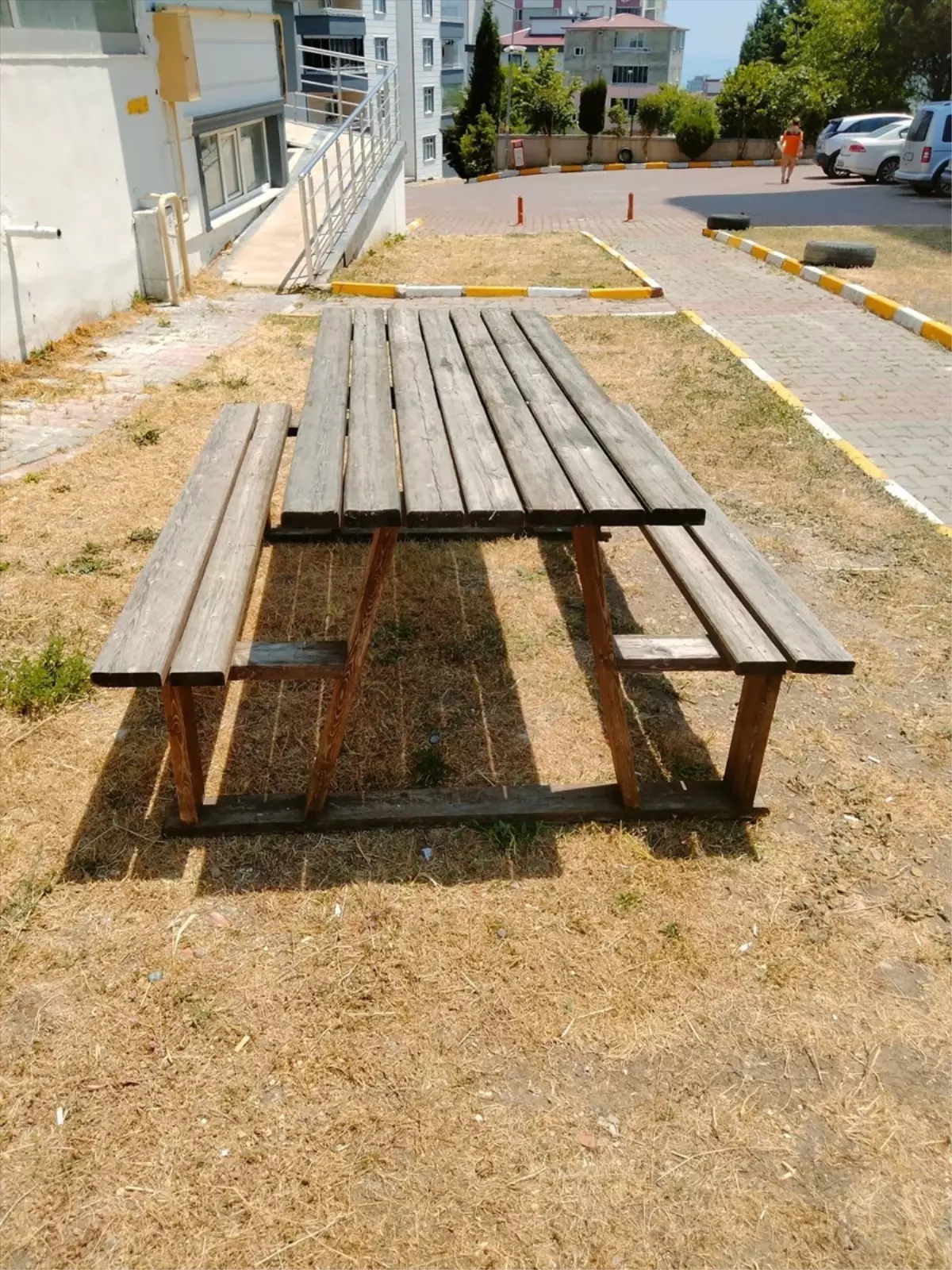 Samsun'da Piknik Masası Hırsızı Yakalandı