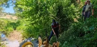 Alaçam'da Devrilen Traktörün Altında Kalp Yaşlı Sürücü Hayatını Kaybetti