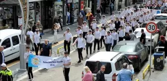 Samsun'da Dünya Tütünsüz Günü Farkındalık Yürüyüşü Düzenlendi