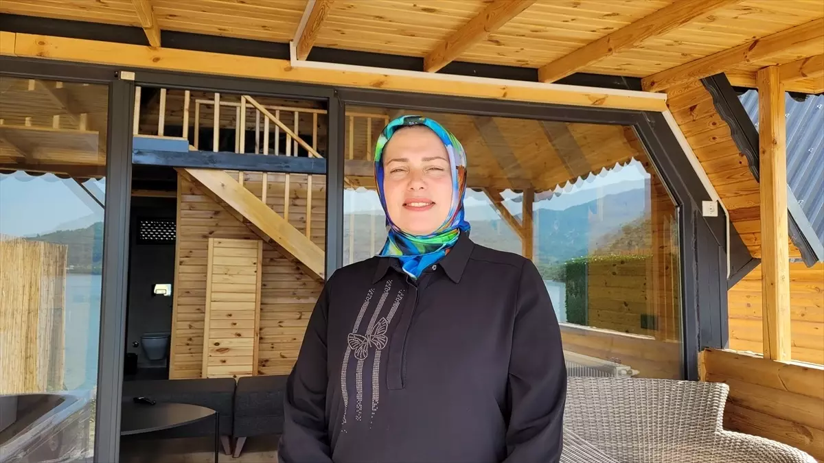 Ayvacık'ta Yeni Bungalov Tesisi Tamamlanmak Üzere