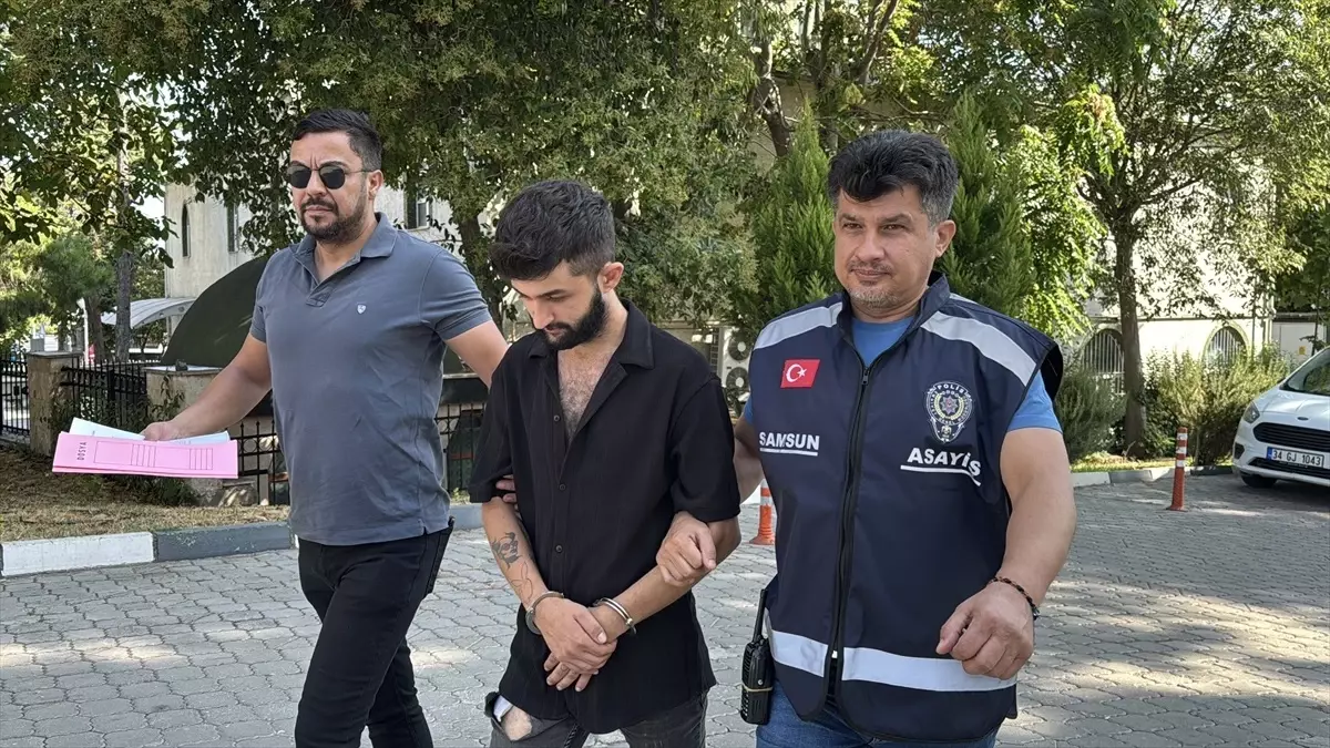 Samsun'da Havalı Korna Çalan Hırsız Yakalandı