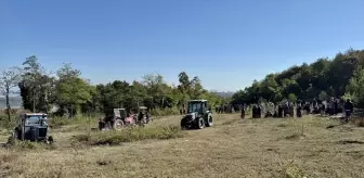 Samsun'da Hayvan Barınağı Protestosu: Traktörle Alanı Kapatıldı