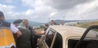 Samsun'da Otomobil Kazası: 5 Yaralı
