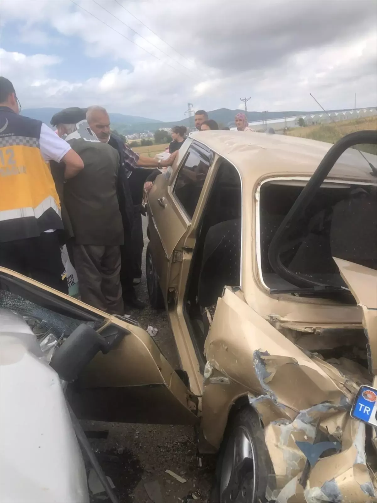 Samsun'da Otomobil Kazası: 5 Yaralı