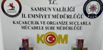 Samsun'da Gümrük Kaçağı Tütün Ürünleri Operasyonu
