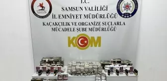 Samsun'da Kaçakçılık Operasyonu: 18 Gözaltı