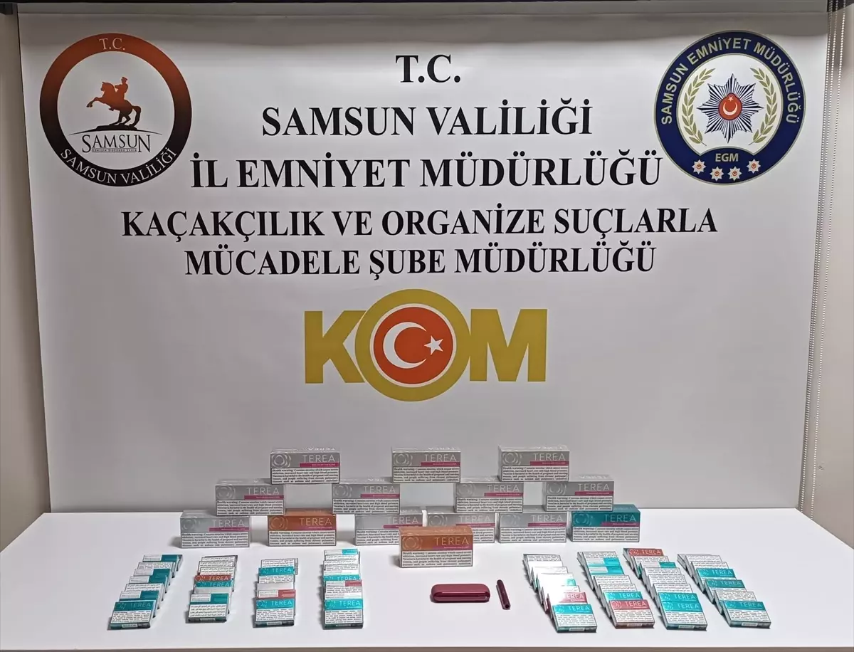 Samsun'da Kaçakçılık Operasyonu: Dört Zanlı Gözaltında