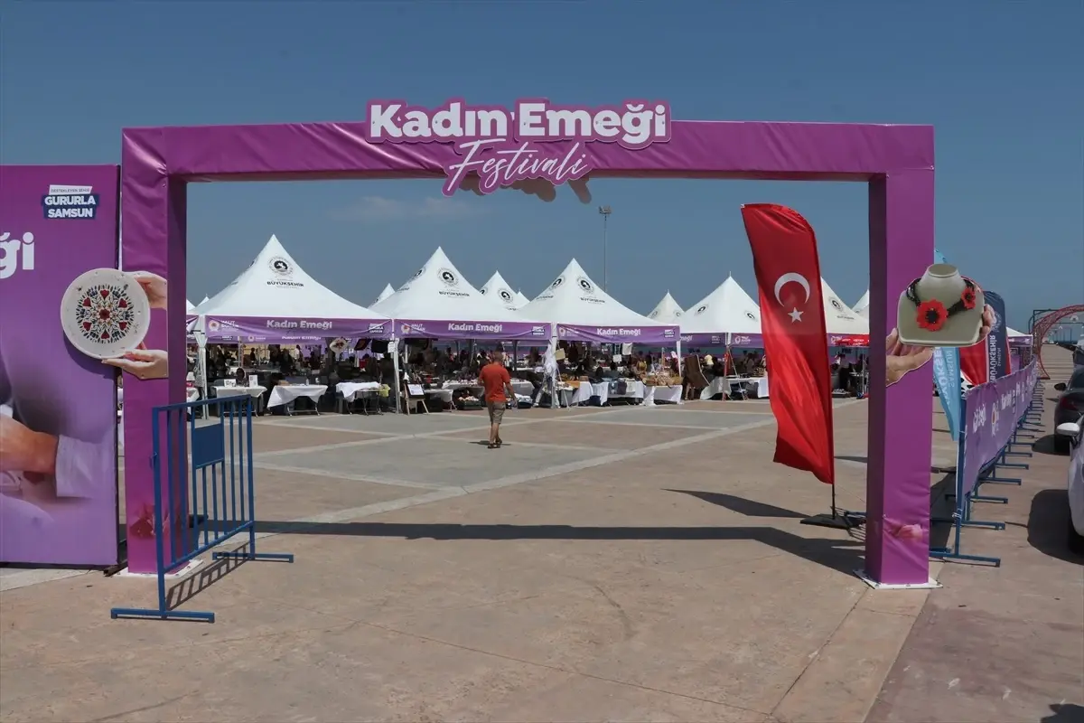 Kadın Emeği Festivali Samsun'da Başladı