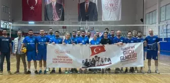 Samsun'da Organize Sanayi Bölgesi Voleybol Ligi Heyecanı