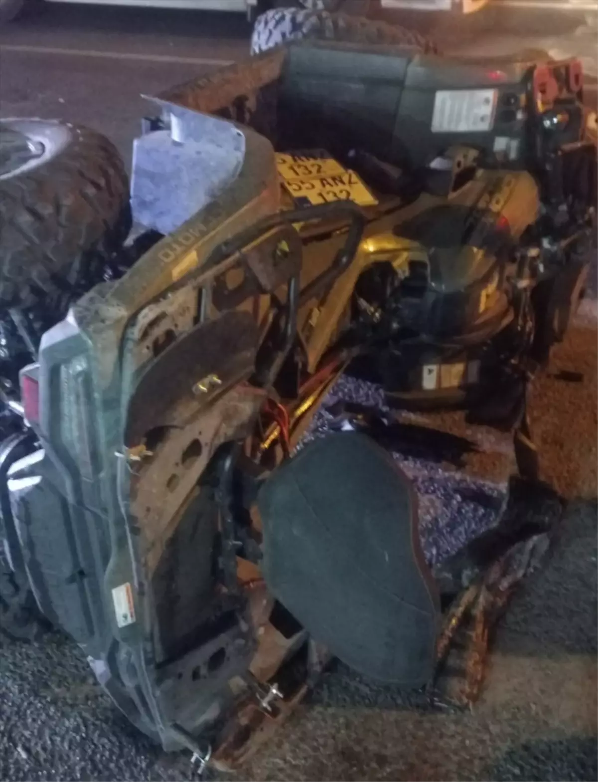 Samsun'da ATV ve Otomobil Çarpıştı: 6 Yaralı
