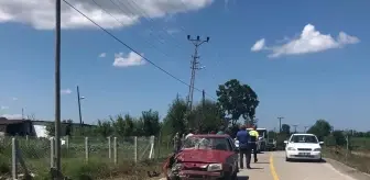 Samsun'da Motosiklet Kazası: Sürücü Hastaneye Kaldırıldı