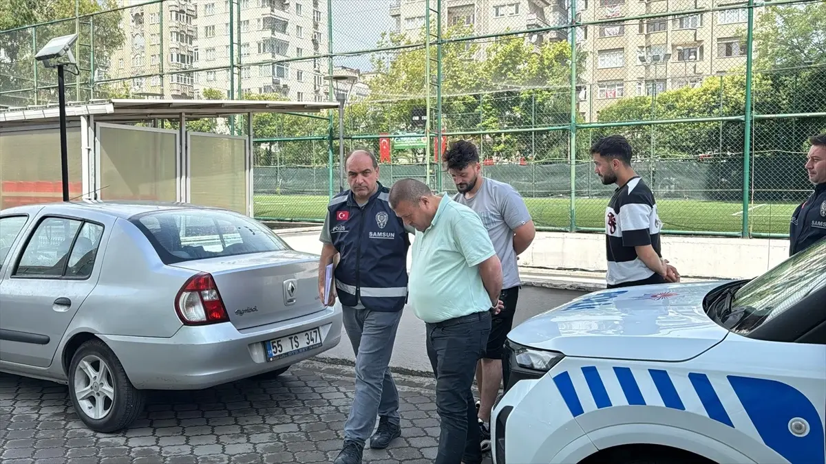Samsun'da Polise Mukavemette Bulunanlar Adliyeye Sevk Edildi