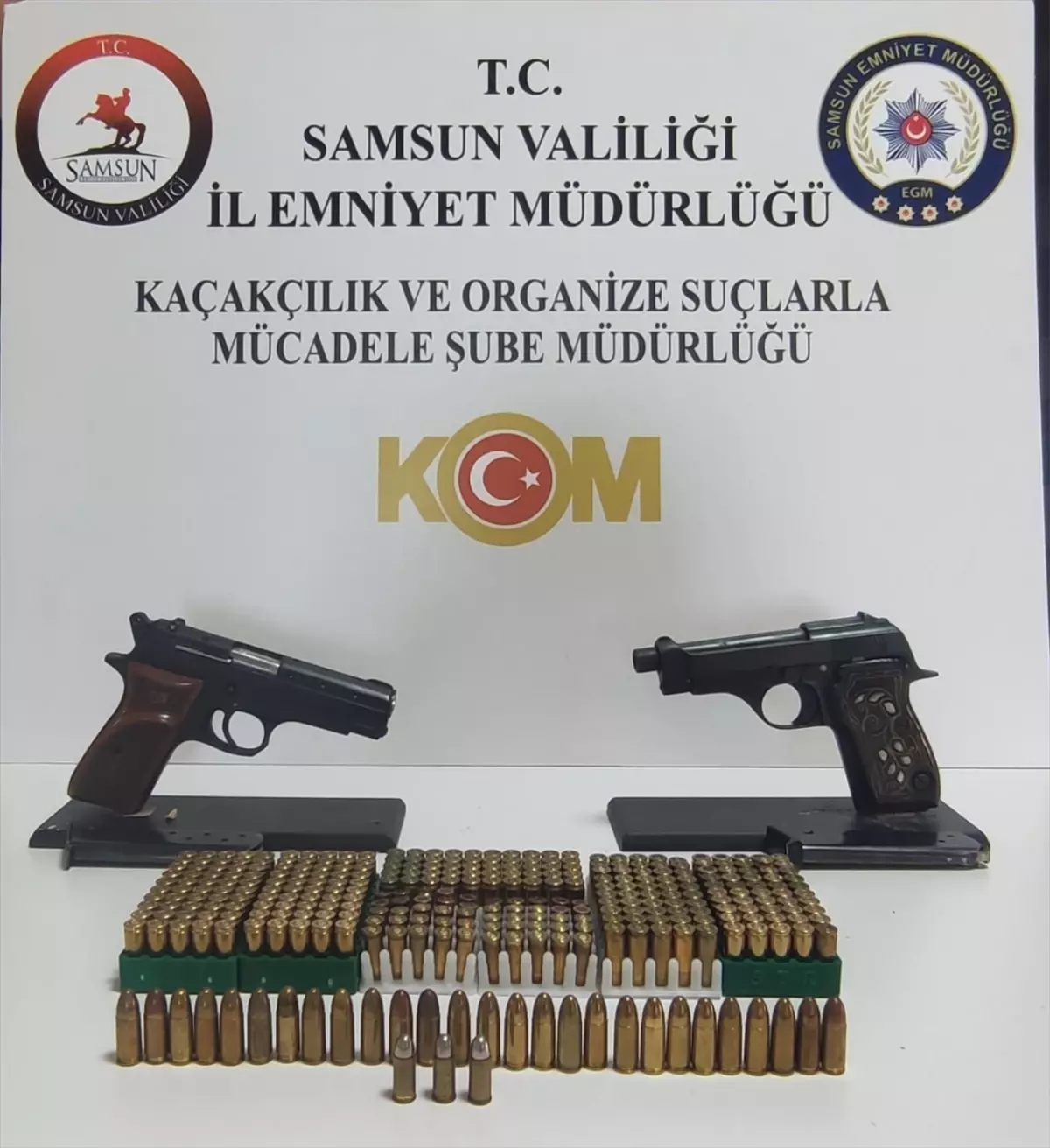 Samsun'da Ruhsatsız Silah Operasyonu: 1 Gözaltı