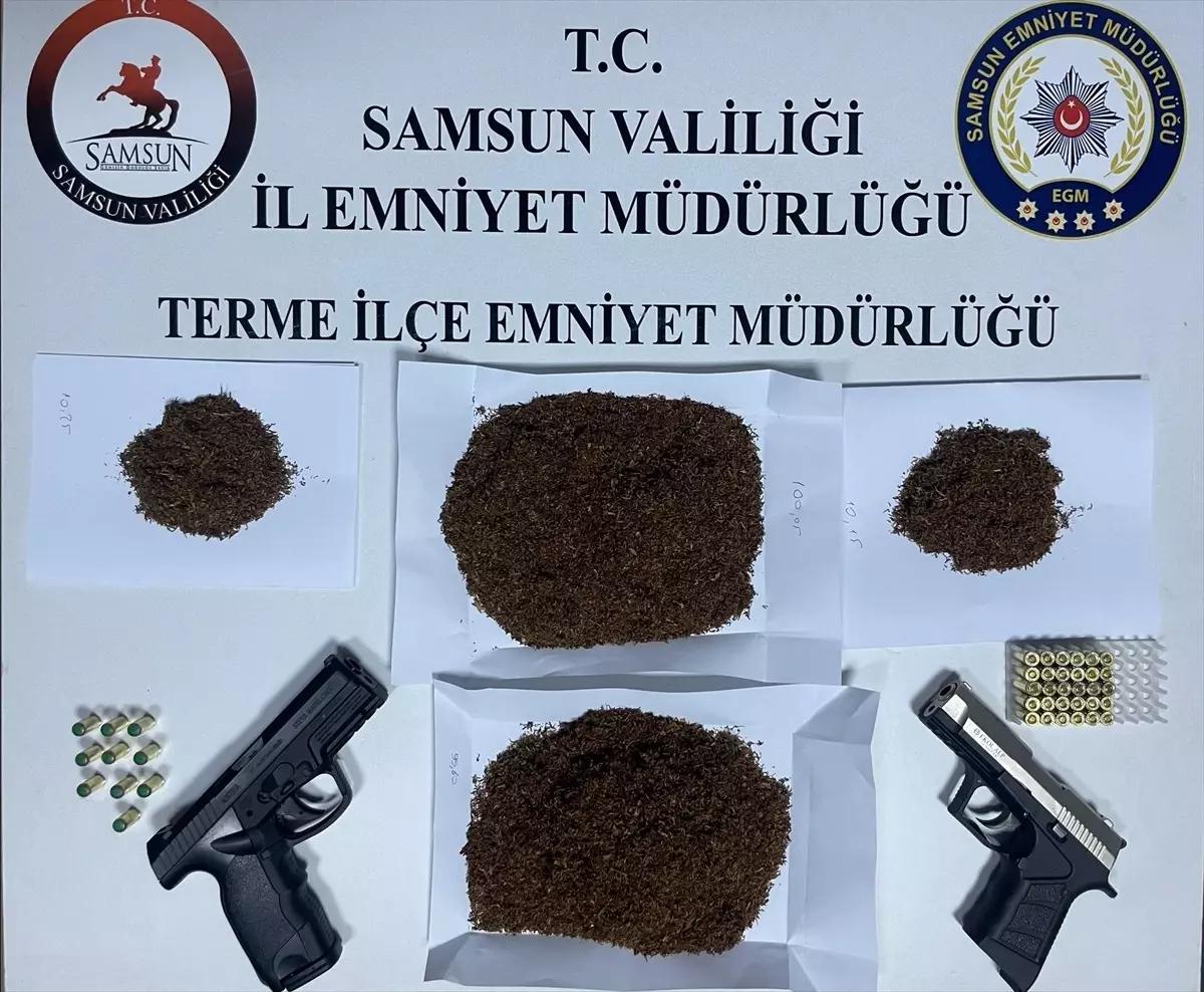 Samsun'da Silah ve Uyuşturucu Operasyonu: 6 Gözaltı