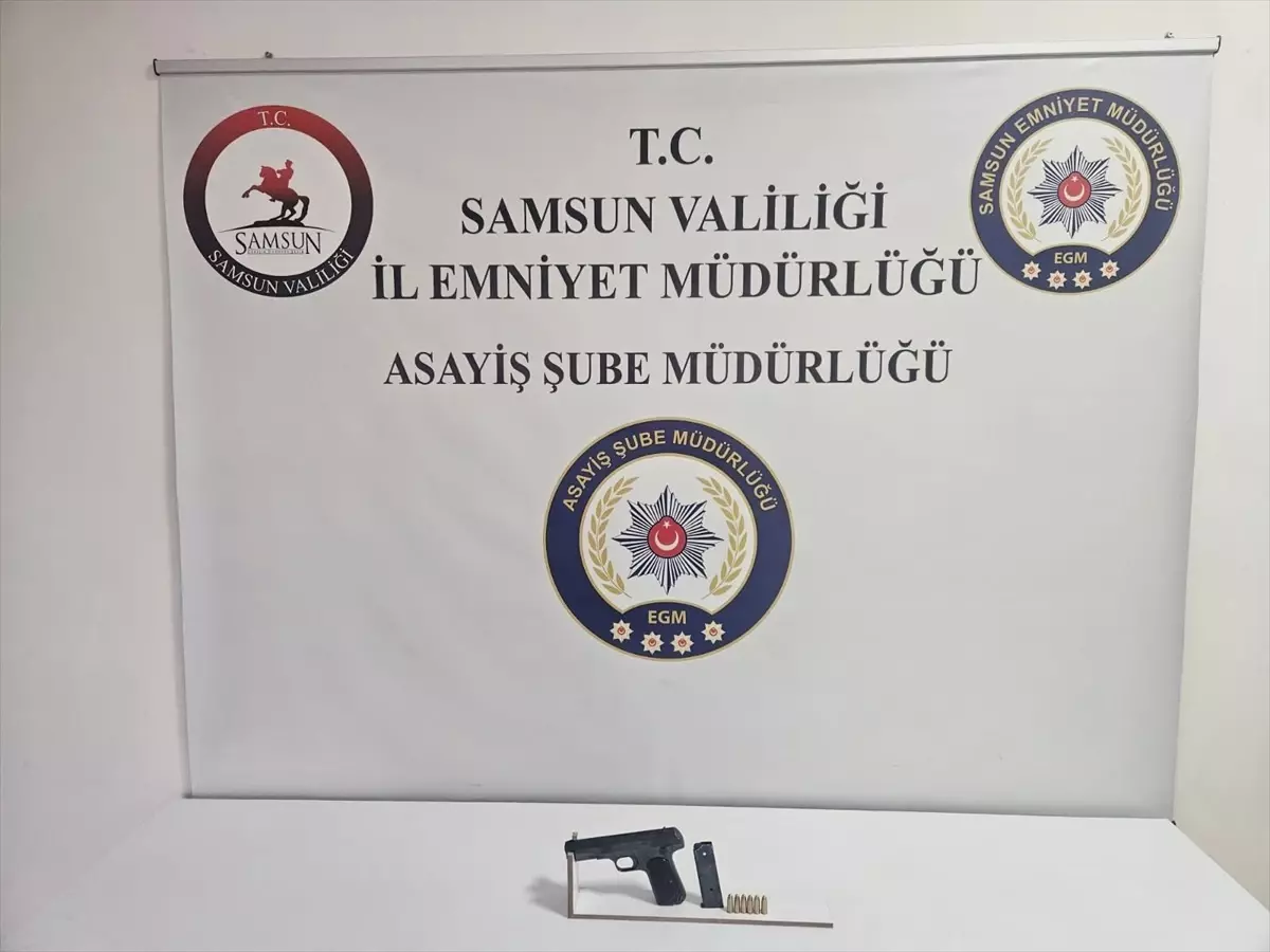Samsun'da Silahlı Kavga: 1 Yaralı, Zanlı Yakalandı