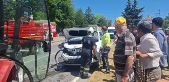 Samsun'da Trafik Kazası: 2 Yaralı