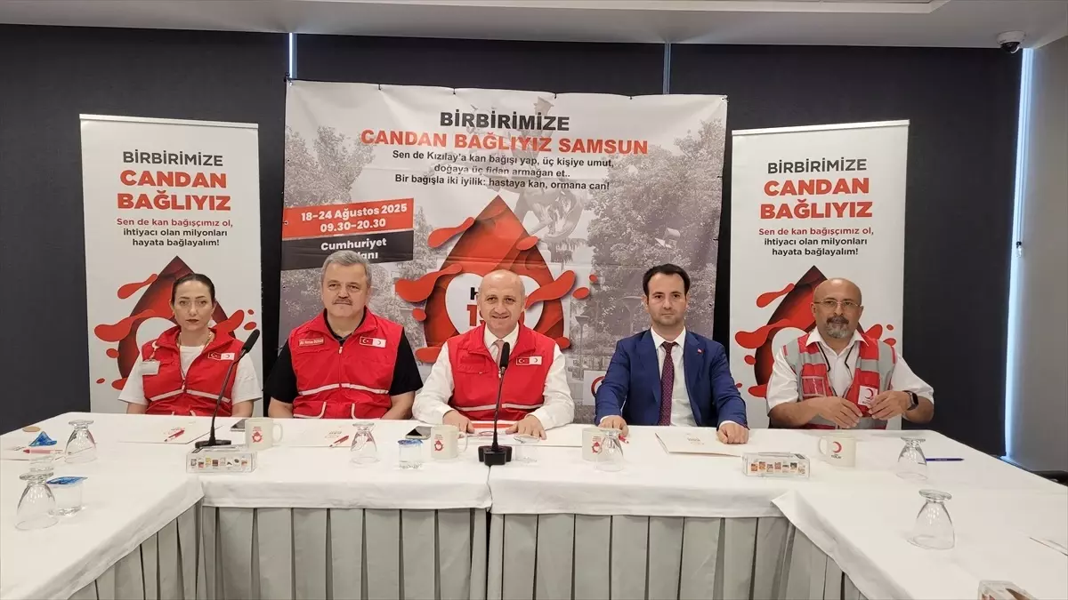 Türk Kızılay'dan 'Hedef 1919: Hastaya Kan, Ormana Can' Kampanyası