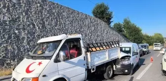 Samsun Bafra'da Zincirleme Trafik Kazası: 3 Yaralı
