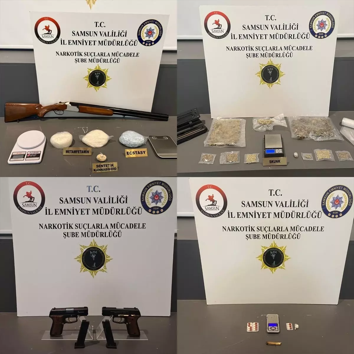 Samsun'da Uyuşturucu Operasyonu: 4 Gözaltı