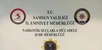 Samsun'da Uyuşturucu Operasyonu: 2.530 Sentetik Hap Ele Geçirildi