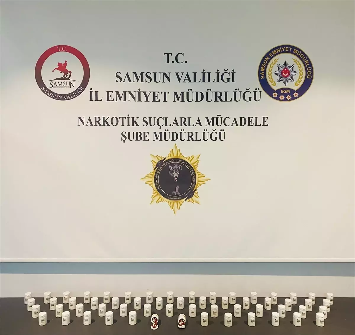 Samsun'da Uyuşturucu Operasyonu: 2.530 Sentetik Hap Ele Geçirildi