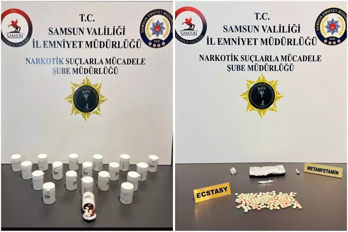 Samsun'da Uyuşturucu Operasyonu: 4 Gözaltı