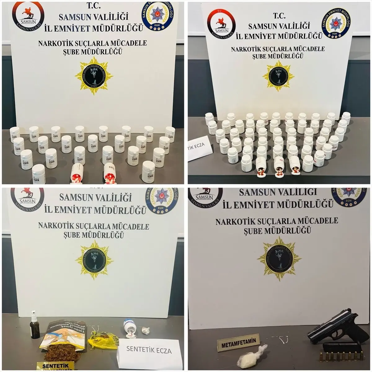 Samsun'da Uyuşturucu Operasyonu: 5 Şüpheli Gözaltına Alındı