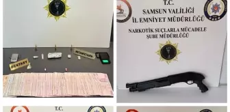 Samsun'da Uyuşturucu Operasyonu: 5 Gözaltı